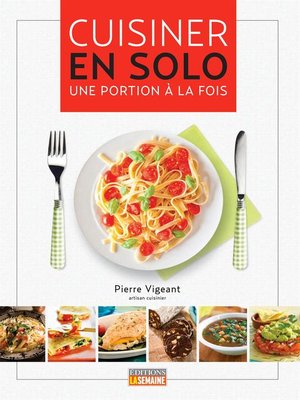 cover image of Cuisiner en solo